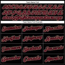 Load image into Gallery viewer, Custom Stitched Black Crimson-City Cream Sports Pullover Sweatshirt Hoodie

