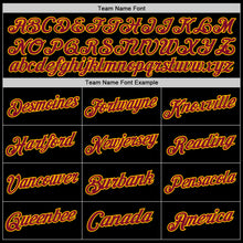Load image into Gallery viewer, Custom Black Maroon-Gold Authentic Throwback Basketball Jersey
