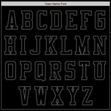 Load image into Gallery viewer, Custom Black Steel Gray Authentic Baseball Jersey
