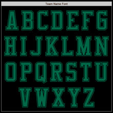 Load image into Gallery viewer, Custom Black Kelly Green Authentic Baseball Jersey
