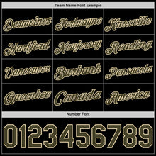 Load image into Gallery viewer, Custom Black Olive-Cream Authentic Basketball Jersey
