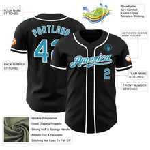 Load image into Gallery viewer, Custom Black Panther Blue-White Authentic Baseball Jersey
