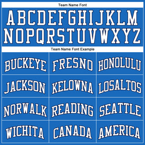 Custom Blue White-Navy Authentic Throwback Basketball Jersey