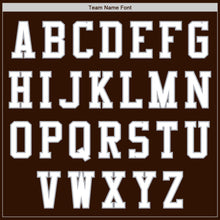 Load image into Gallery viewer, Custom Brown White-Gray Authentic Baseball Jersey
