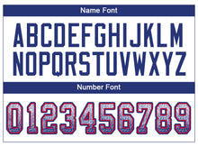 Load image into Gallery viewer, Custom White Royal-Red Drift Fashion Football Jersey
