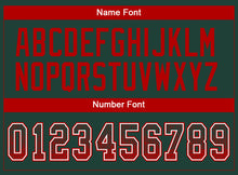 Load image into Gallery viewer, Custom Green Red-White Drift Fashion Football Jersey
