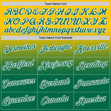 Load image into Gallery viewer, Custom Yellow Kelly Green-White Fade Fashion Performance T-Shirt
