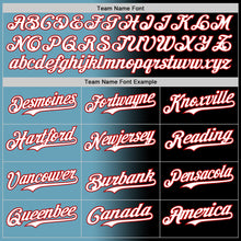 Load image into Gallery viewer, Custom Black White Shadow Blue-Red Authentic Gradient Fashion Baseball Jersey
