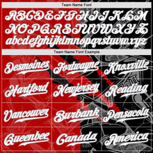 Load image into Gallery viewer, Custom Graffiti Pattern White Black-Gray 3D Scratch Authentic Baseball Jersey
