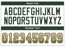 Load image into Gallery viewer, Custom White Green-Gold Drift Fashion Football Jersey
