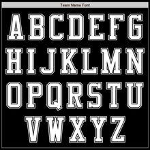 Load image into Gallery viewer, Custom Black White Bomber Varsity Letterman Zipper Jacket
