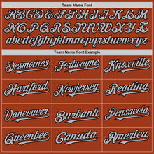 Load image into Gallery viewer, Custom Texas Orange Gray-Black Bomber Full-Snap Varsity Letterman Two Tone Hoodie Jacket
