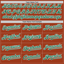Load image into Gallery viewer, Custom Texas Orange Kelly Green-White Bomber Full-Snap Varsity Letterman Two Tone Hoodie Jacket
