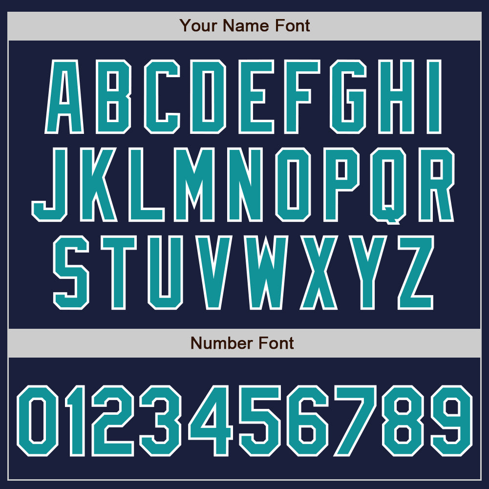 Load image into Gallery viewer, Custom Navy Teal-White Bomber Varsity Letterman Zipper Jacket