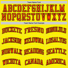 Load image into Gallery viewer, Custom Light Yellow Orange-Black Authentic Basketball Jersey
