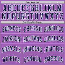 Load image into Gallery viewer, Custom Medium Purple Navy-White Authentic Basketball Jersey
