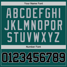Load image into Gallery viewer, Custom Midnight Green Black-Gray Authentic Basketball Jersey

