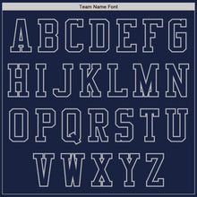 Load image into Gallery viewer, Custom Navy Gray Authentic Baseball Jersey
