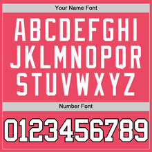 Load image into Gallery viewer, Custom Neon Pink White-Black Authentic Basketball Jersey
