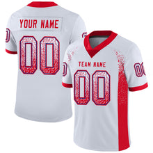 Load image into Gallery viewer, Custom White Scarlet-Royal Drift Fashion Football Jersey
