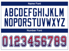 Load image into Gallery viewer, Custom Scarlet Royal-White Drift Fashion Football Jersey
