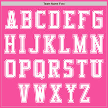 Load image into Gallery viewer, Custom Pink White Authentic Baseball Jersey
