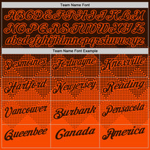 Load image into Gallery viewer, Custom Brown Orange 3D Gradient Square Shape Performance Polo Shirt
