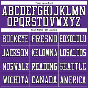Custom Purple White-Black Mesh Authentic Football Jersey