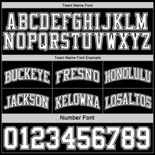 Load image into Gallery viewer, Custom Reversible Black White Double Side Sublimation Basketball Suit Jersey
