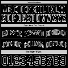 Load image into Gallery viewer, Custom Reversible Black White Double Side Sublimation Basketball Suit Jersey
