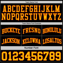 Load image into Gallery viewer, Custom Reversible Black Gold-Red Double Side Sublimation Basketball Suit Jersey
