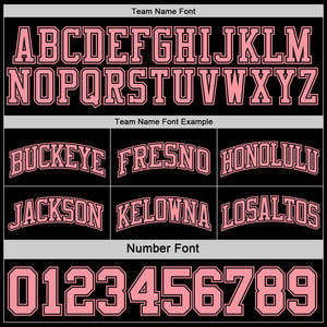 Custom Reversible Black Medium Pink Double Side Sublimation Basketball Suit Jersey