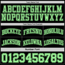 Load image into Gallery viewer, Custom Reversible Black Pea Green Double Side Sublimation Basketball Suit Jersey
