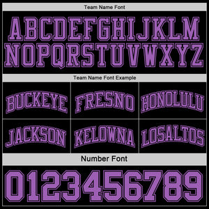 Custom Reversible Black Medium Purple Double Side Sublimation Basketball Suit Jersey