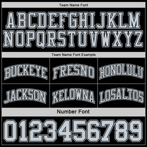 Custom Reversible Black Silver Double Side Sublimation Basketball Suit Jersey