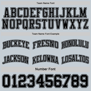 Custom Reversible Black Silver Double Side Sublimation Basketball Suit Jersey