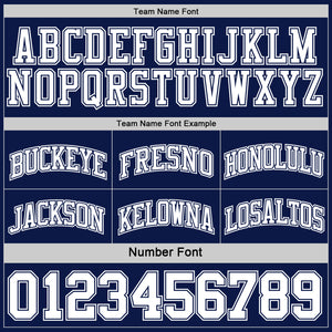 Custom Navy White Reversible Double Side Sublimation Basketball Suit Jersey