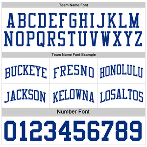 Custom Royal White Reversible Double Side Sublimation Basketball Suit Jersey