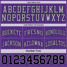 Load image into Gallery viewer, Custom Purple Black-Gray Reversible Double Side Sublimation Basketball Suit Jersey
