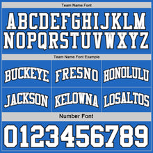 Load image into Gallery viewer, Custom Reversible Black Gray-Blue Double Side Sublimation Basketball Suit Jersey
