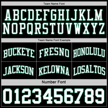 Load image into Gallery viewer, Custom Reversible Black White-Kelly Green Double Side Sublimation Basketball Suit Jersey
