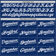 Load image into Gallery viewer, Custom Royal White-Red Authentic Baseball Jersey

