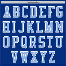 Load image into Gallery viewer, Custom Royal Light Blue-White Authentic Baseball Jersey
