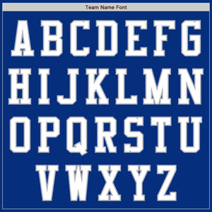 Custom Royal White-Gray Authentic Baseball Jersey