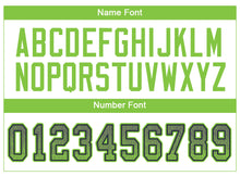 Load image into Gallery viewer, Custom Gray Neon Green-Navy Drift Fashion Football Jersey
