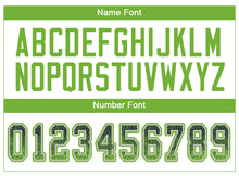 Load image into Gallery viewer, Custom Navy Neon Green-Gray Drift Fashion Football Jersey
