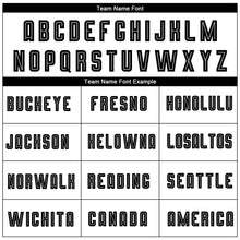 Load image into Gallery viewer, Custom White Black Sublimation Fade Fashion Soccer Uniform Jersey
