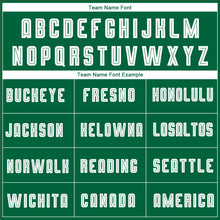 Load image into Gallery viewer, Custom Kelly Green White-Black Sublimation Fade Fashion Soccer Uniform Jersey
