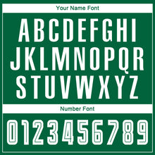 Load image into Gallery viewer, Custom Kelly Green White-Black Sublimation Fade Fashion Soccer Uniform Jersey
