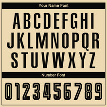 Load image into Gallery viewer, Custom Cream Black Sublimation Fade Fashion Soccer Uniform Jersey
